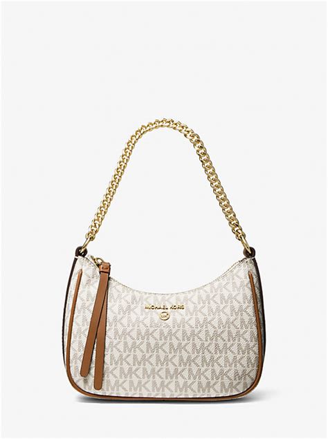 michael kors women's jet set charm small logo pouchette